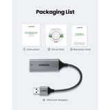 Bộ chuyển USB ra LAN UGREEN Chính Hãng - CR110 / CR111 / CM209