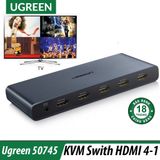 Thiết Bị Trình Chiếu 4 Nội Dung Máy Tính PC Lên 1 Màn Hình UGreen 50475 - Hàng Chính Hãng