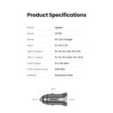 Cốc Sạc Nhanh Xe Hơi Cổng USB 3.0 & Type C PD 20W Ugreen CD130 - BH 18T Chính Hãng