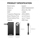 Thiết Bị Nhận Bluetooth Audio 3.5mm Hỗ trợ Mic đàm thoại Cao Cấp UGREEN