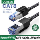  Cáp Mạng Lan CAT8 40Gpbs Cao Cấp Ugreen - Hàng Chính Hãng - Bảo Hành 18 Tháng Đổi Mới 