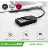  Bộ chuyển USB 2.0 ra Loa & Mic Có Volume Control cao cấp UGREEN 