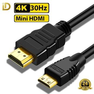  Cáp chuyển Mini HDMI Sang HDMI Dài 1M - 10M ID Tech M2H102 Mini - Bảo Hành 24T Đổi Mới 