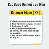 Bộ Thu & Phát Bluetooth 5.3 Cổng Audio 3.5mm Cao Cấp NYT N43 Bảo Hành 12T Đổi Mới