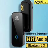 Bộ Thu & Phát Bluetooth 5.3 Cổng Audio 3.5mm Cao Cấp NYT N43 Bảo Hành 12T Đổi Mới