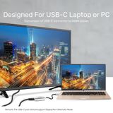 Unitek Y6316 - Cáp Chuyển Đổi Type-C Ra HDMI Cao Cấp