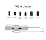 UNITEK Y9117 - Hub Ethernet USB-C được hỗ trợ 4 trong 1 với HDMI