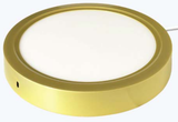 Đèn led ốp nổi tròn nhũ vàng/ bạc  gắn trần nhà - hiệu HPELECTRIC - (9w) - chip led SMD -  Taiwan/Korea   tuổi thọ 30,000 giờ, Mã SP H113B