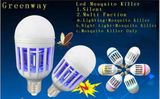 Đèn led bulb bắt muỗi 2 trong 1 (25w /15w) hiệu HPELECTRIC, Chống nước mưa, Nhôm - nhựa, chip led SMD, siêu sáng , chiếu sáng ngoài trời, công viên,  tuổi thọ 30,000 giờ, giá rẻ, chất lượng cao Mã SP H199'