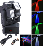 Đèn Moving head dùng cho sân khấu 7 màu cảm ưng tiếng nhạc (40w - xoay 360 độ) -  Mã H283A