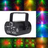 Đèn laser mini (4 hình - 7 màu)  Mã H307