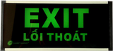 Đèn sạc Exit thoát chữ Exit + lối thoát Mã H335C