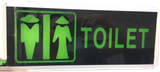 Đèn sạc Exit thoát hiểm chữ Toilet + hình phụ nữ Mã H335F