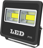 Đèn pha led siêu sáng, đèn chiếu sáng cho không gian rộng như quảng trường, nhà xưởng, công viên, sân bóng, sân vườn, sân Tennis, bãi biển (400w/300w/200w/ 100w/50w) hiệu HPELECTRIC- thấu kính COB - chip led COB - vuông, tuổi thọ 30,000 giờ,  Mã SP H15