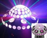 Đèn cầu xoay UFO dùng cho sân khấu 7 màu cảm ưng tiếng nhạc -  Mã H277