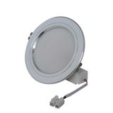 Đèn led âm trần downlight viền bạc - tròn - hiệu HPELECTRIC - (9w/ 7w / 3w)- chip led SMD -  Taiwan/Korea   tuổi thọ 30,000 giờ, Mã SP H163'