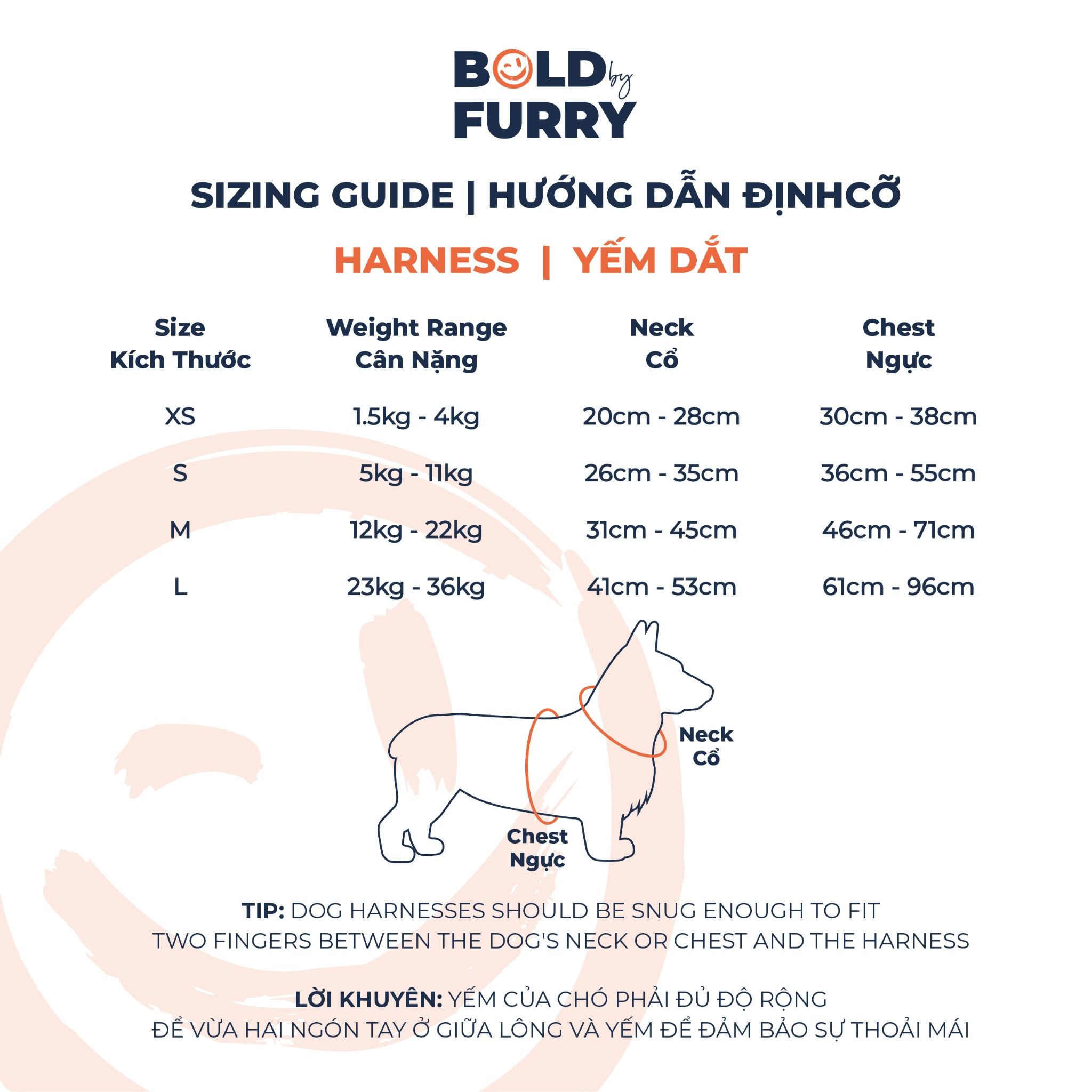 Gói Phụ Kiện Yếm Dắt Indigo Blue