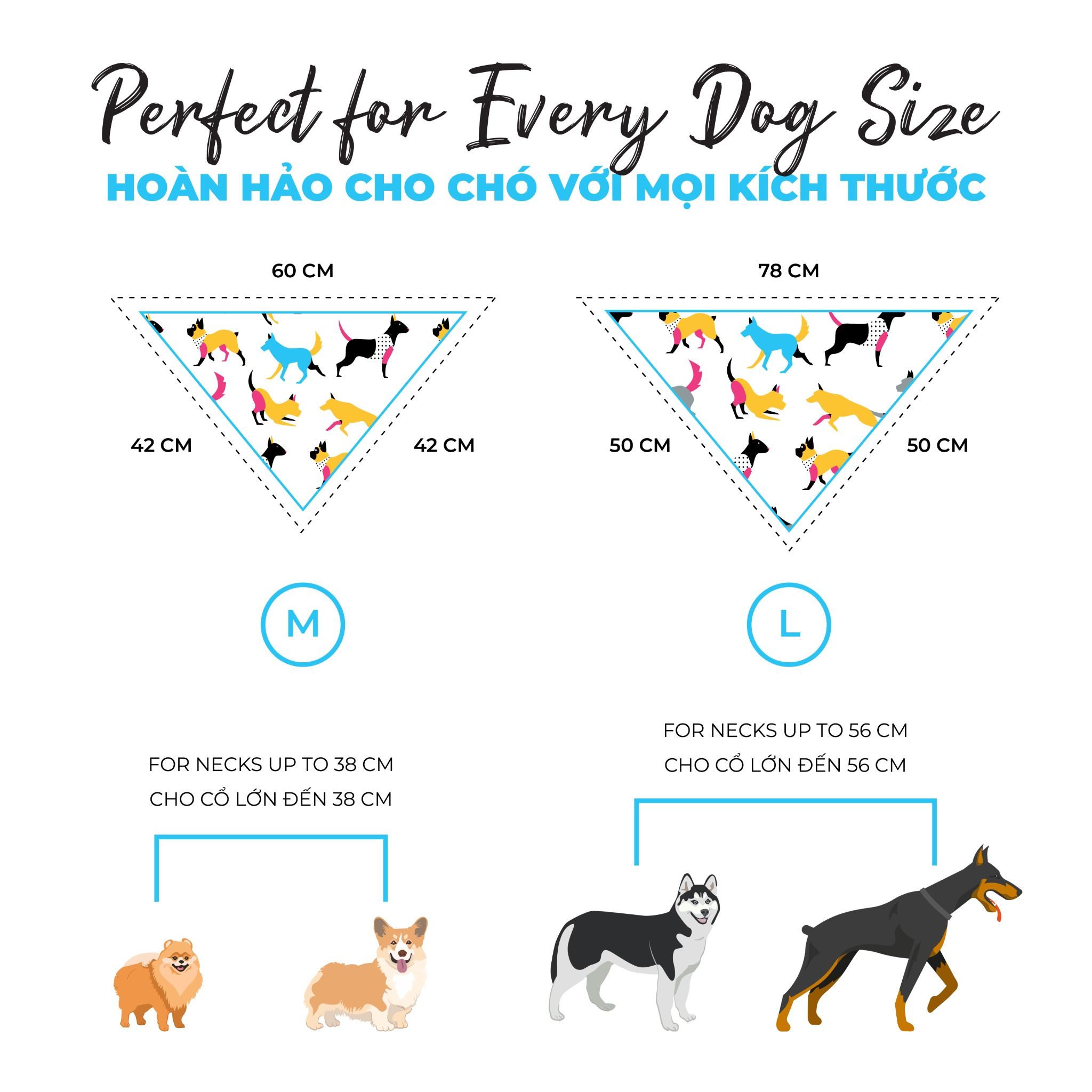Khăn Quàng Cổ Cho Chó Mèo Furry - Summer Sway