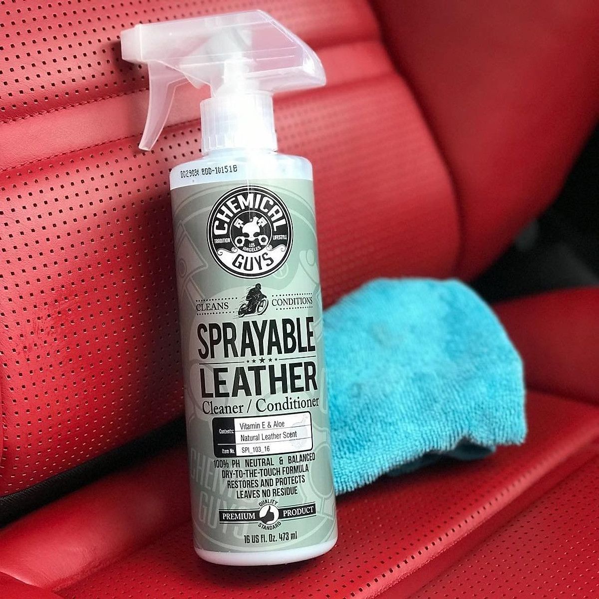 Dung Dịch Vệ Sinh & Dưỡng Da - Chemical Guys 2 in 1 Sprayable Leather