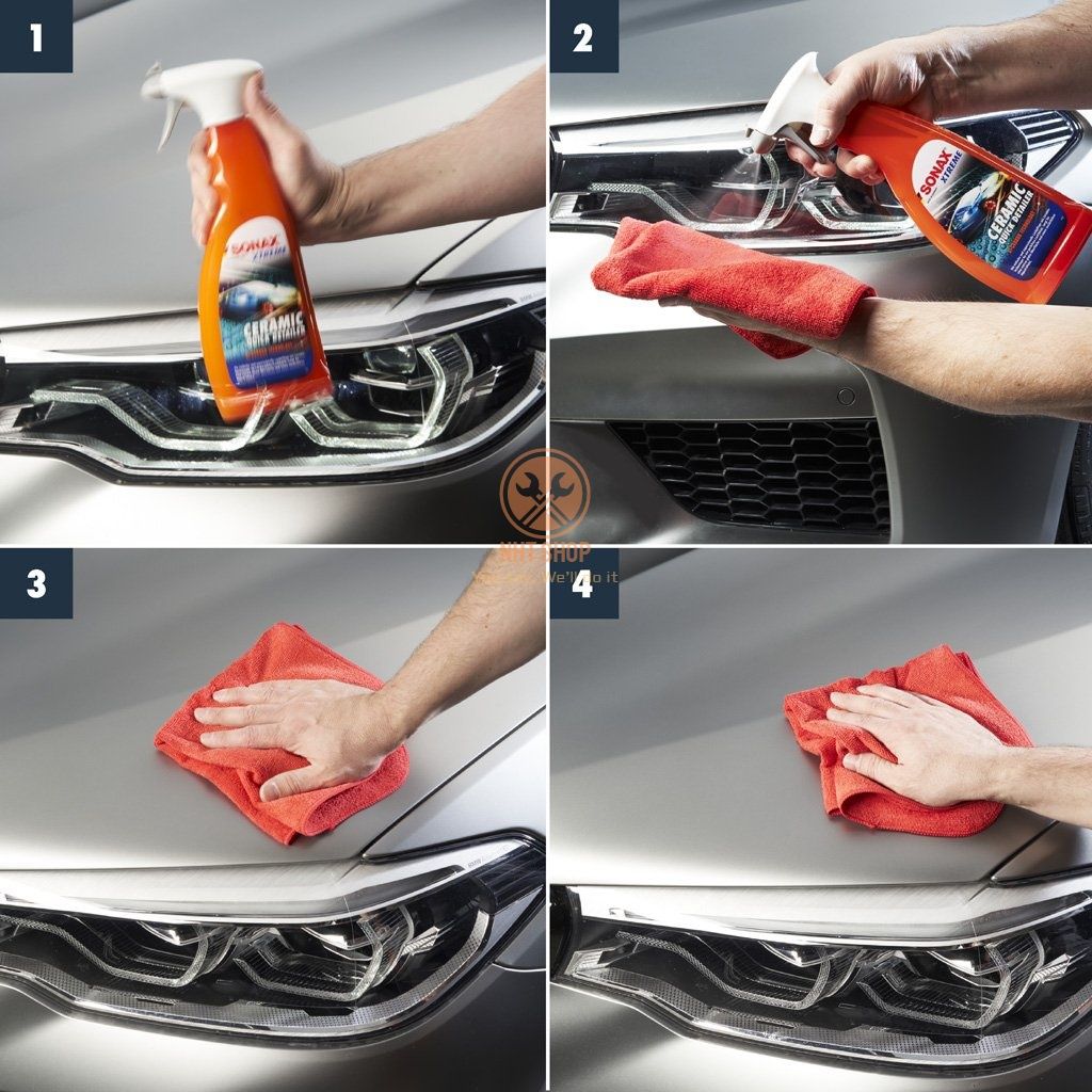 Dung Dịch Làm Bóng Sơn - Sonax Xtreme Ceramic Ultra Slick Detailer