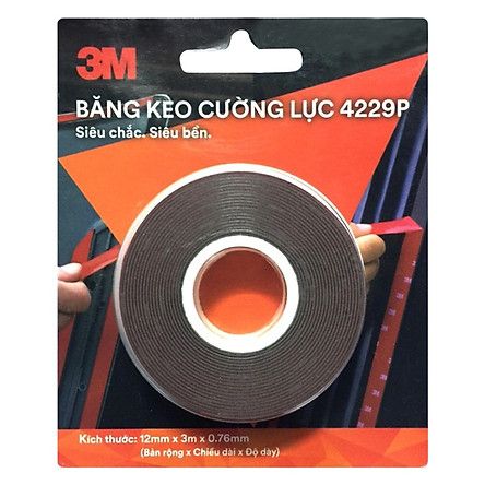 Băng keo 2 mặt 3M (12mm x 3m)