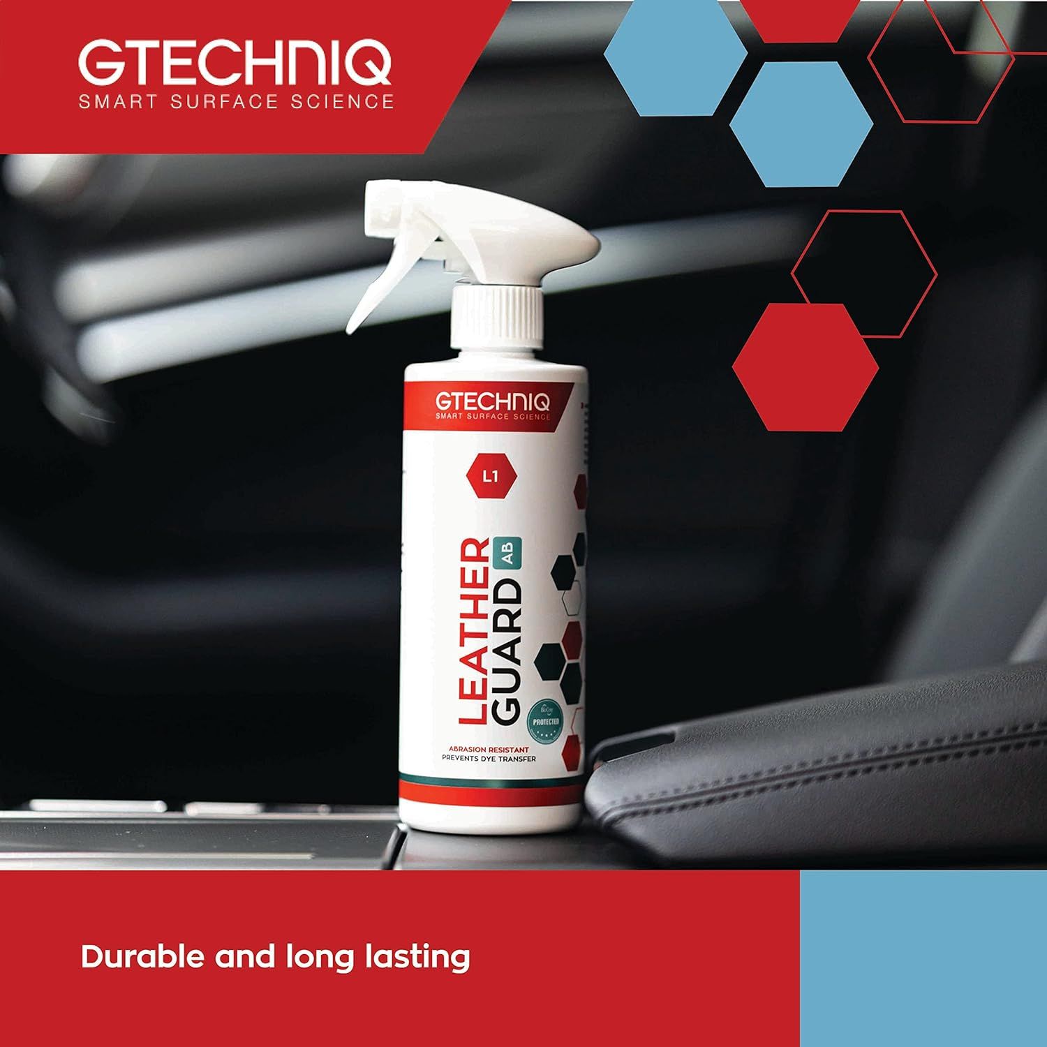 Dung Dịch Dưỡng Da Nội Thất - Gtechniq L1 Leather Guard Anti-Bacterial 500ml