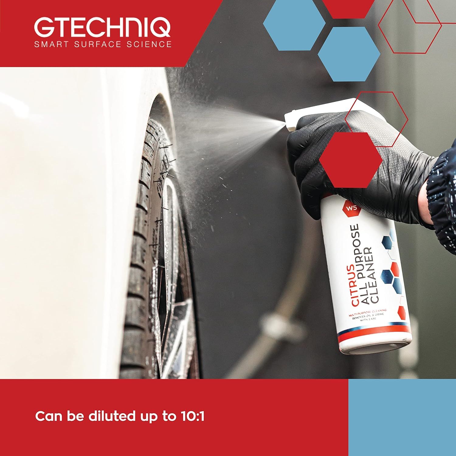 Dung Dịch Làm Sạch Dầu Mỡ - Gtechniq W5 Citrus All Purpose Cleaner 500ml