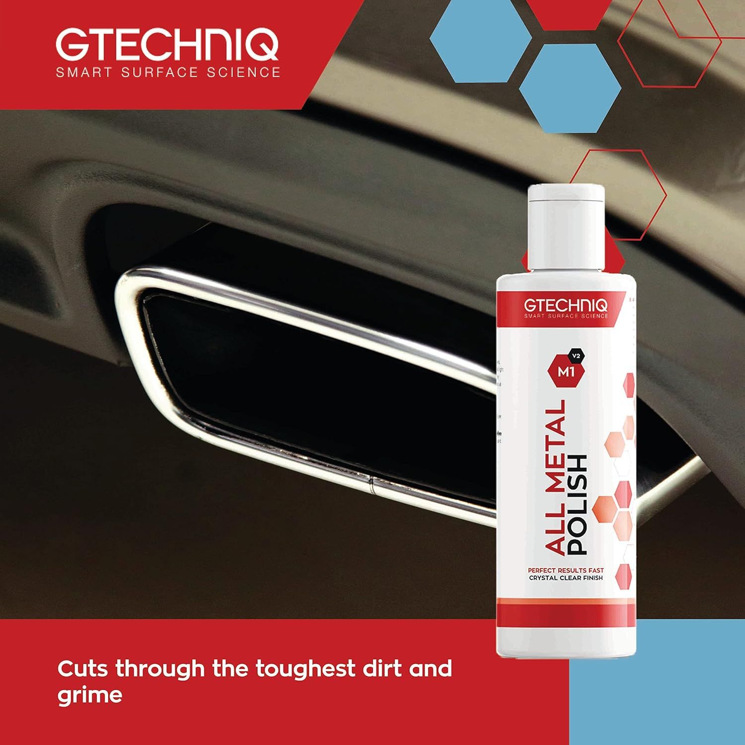 Dung Dịch Làm Bóng Kim Loại - Gtechniq M1 All Metal Polish 100ml