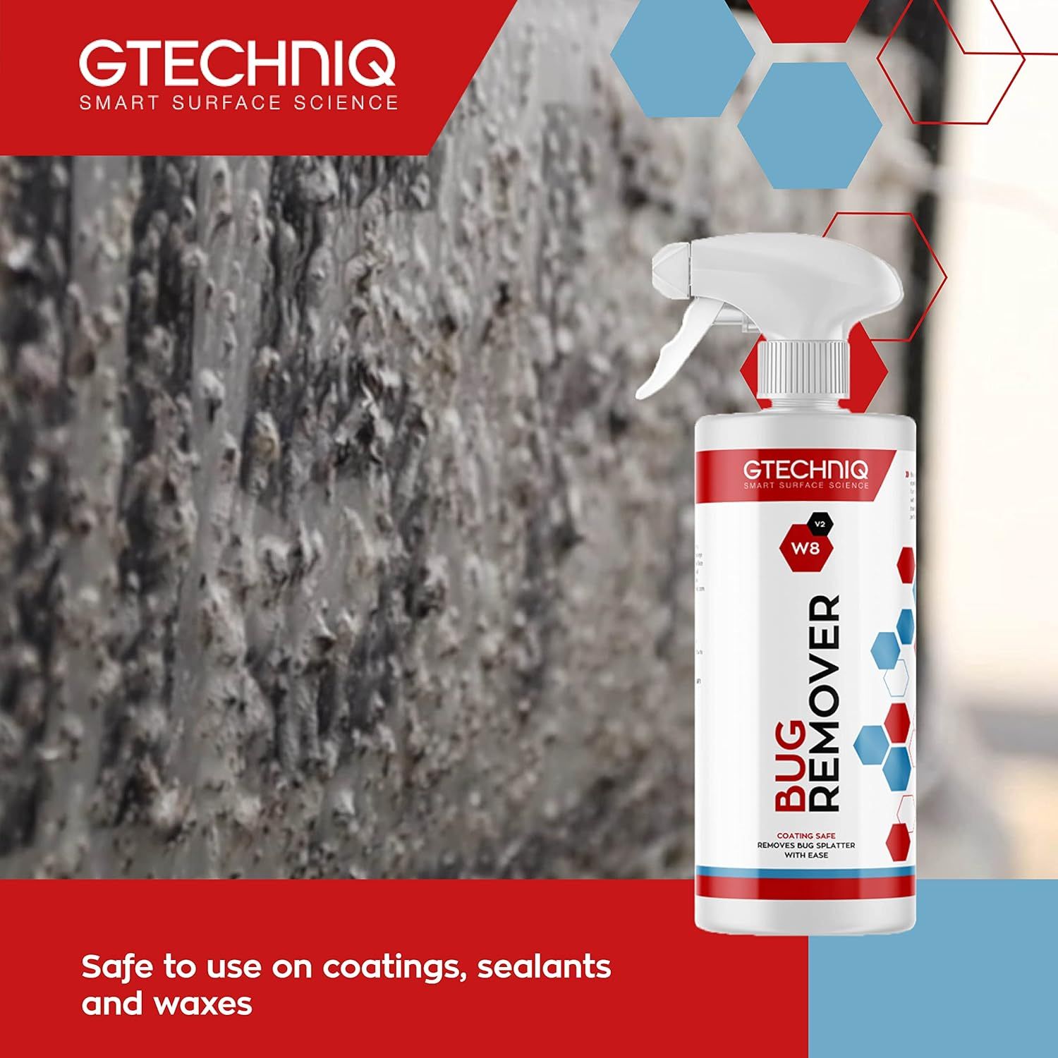 Dung Dịch Làm Sạch Vết Côn Trùng - Gtechniq W8 Bug Remover 500ml