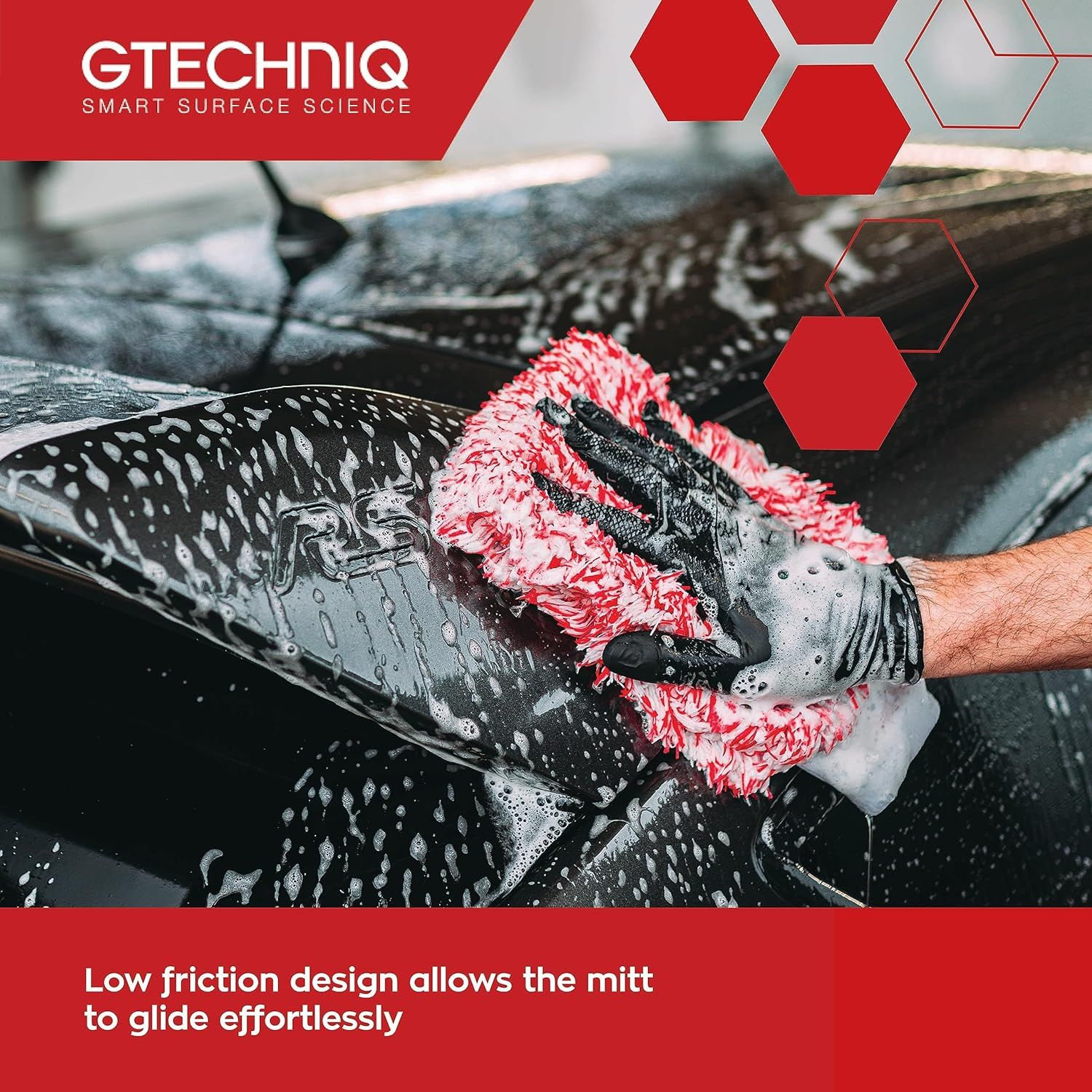 Găng Tay Rửa Xe Sợi Siêu Mịn - WM2 Microfibre Wash Mitt