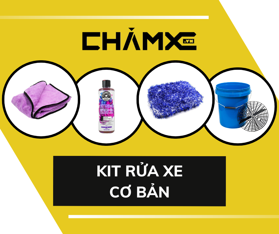 Kit Rửa Xe Cơ Bản