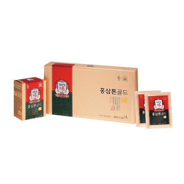  Hồng Sâm Tonic Gold Pha Sẵn KGC (30 Gói) 