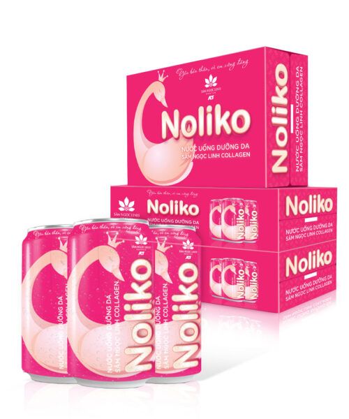  TPBVSK Nước uống dưỡng da Sâm Ngọc Linh Collagen NOLIKO 240ml - 24 Lon 