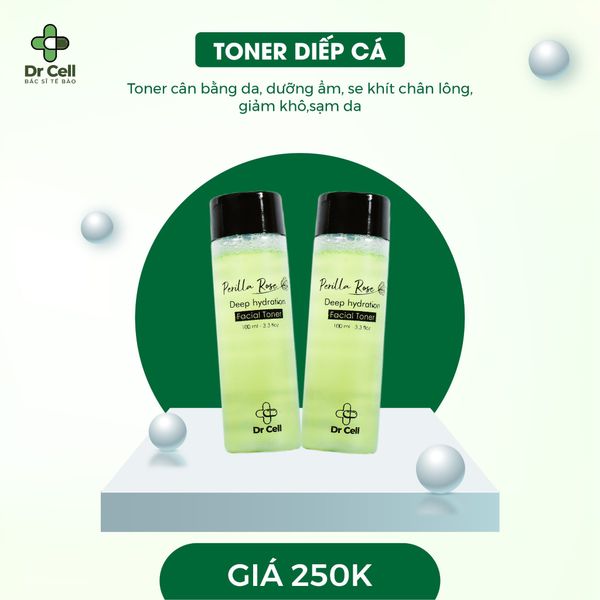 Toner Ngải cứu Tía tô Perilla Rose Dr Cell