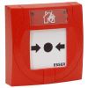 IQ8MCP compact, small, with resettable element and glass pane, red