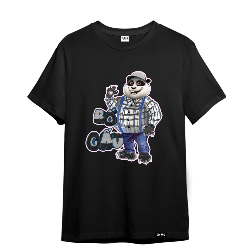 The Masked Singer Black T-shirt / Bố Gấu