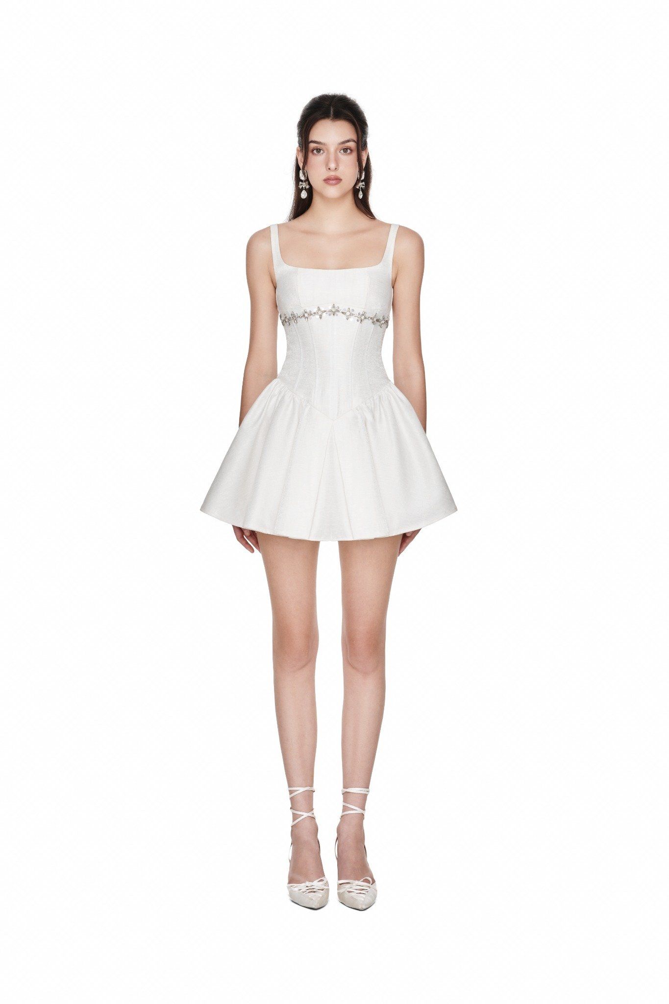  AURORA DRESS (white) 