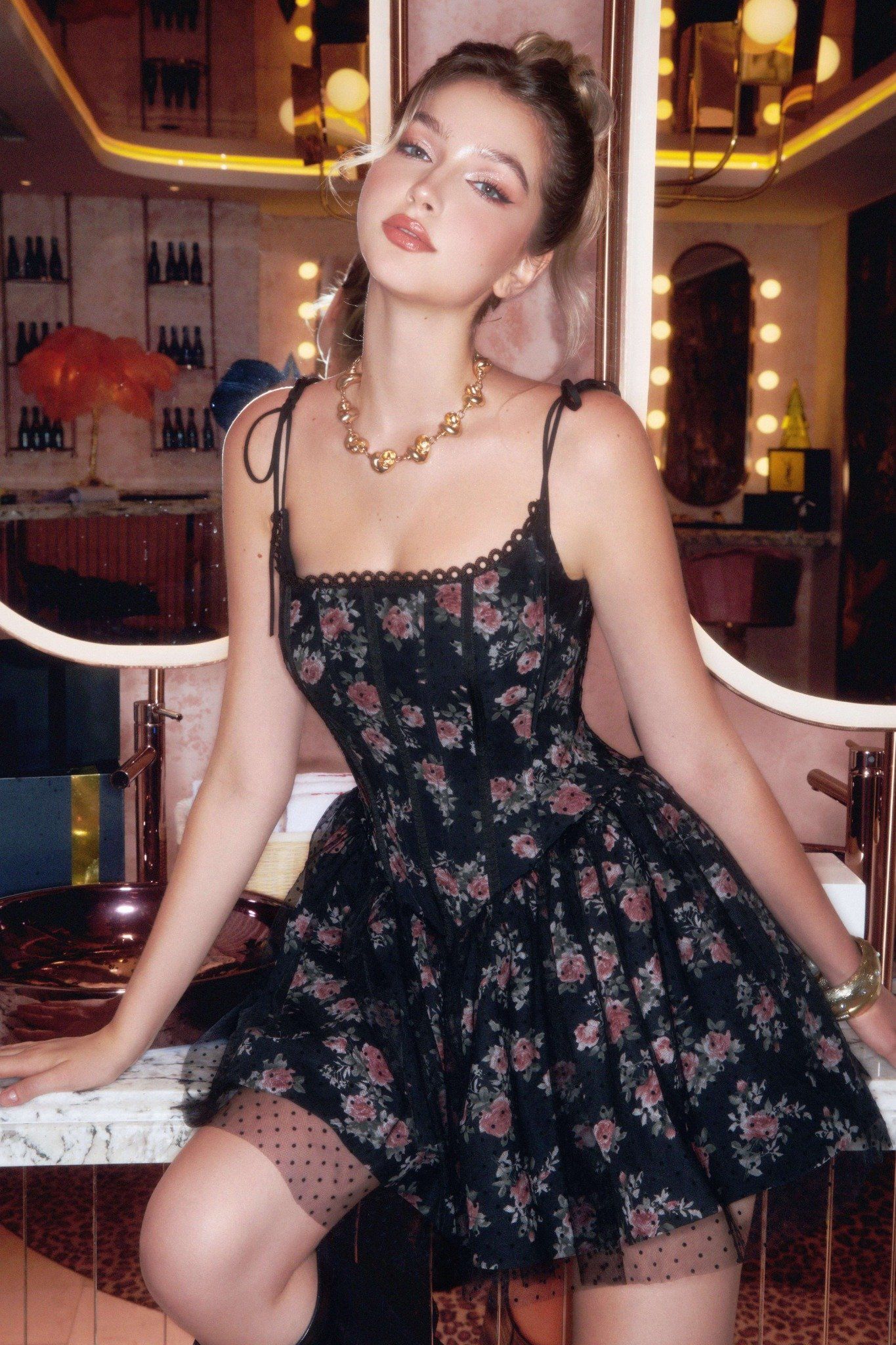 SERENITY DRESS (flowers)