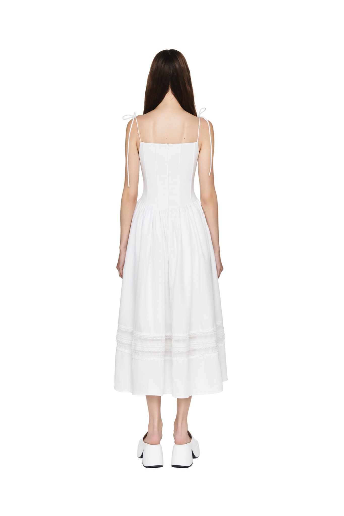  COLBIE DRESS (white) 