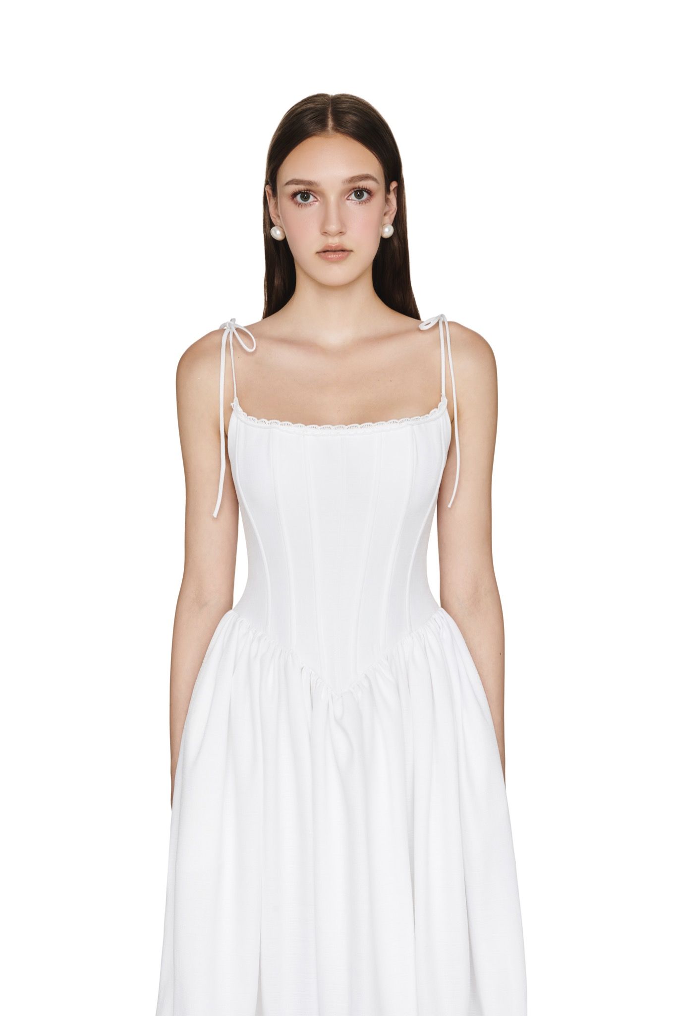  COLBIE DRESS (white) 