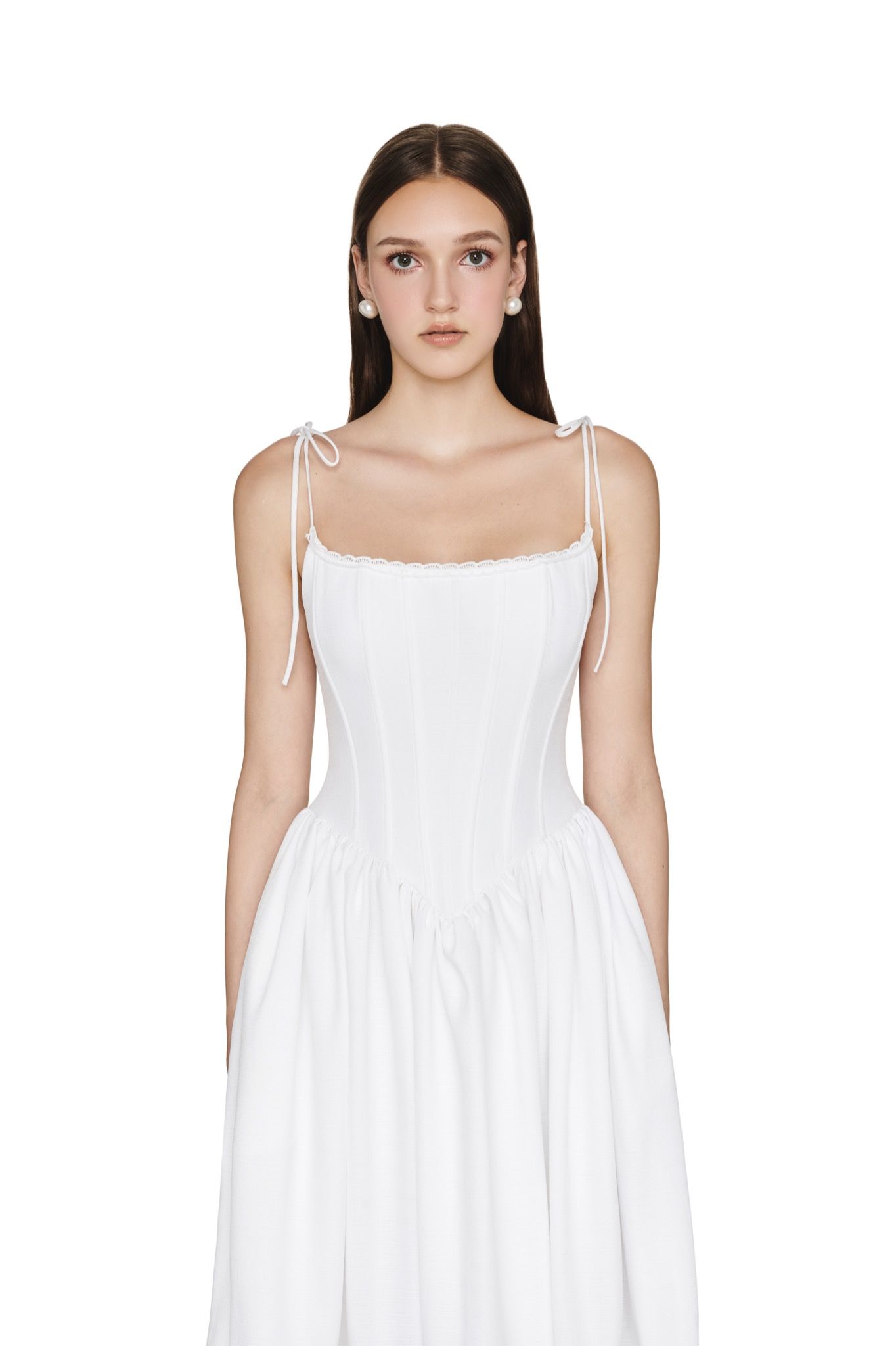 COLBIE DRESS (white)
