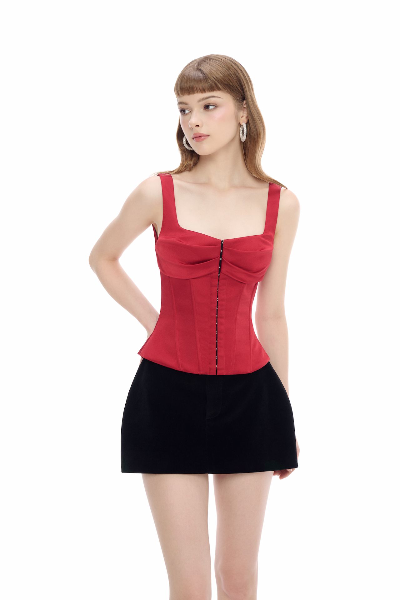BETTY VELVET SKIRT