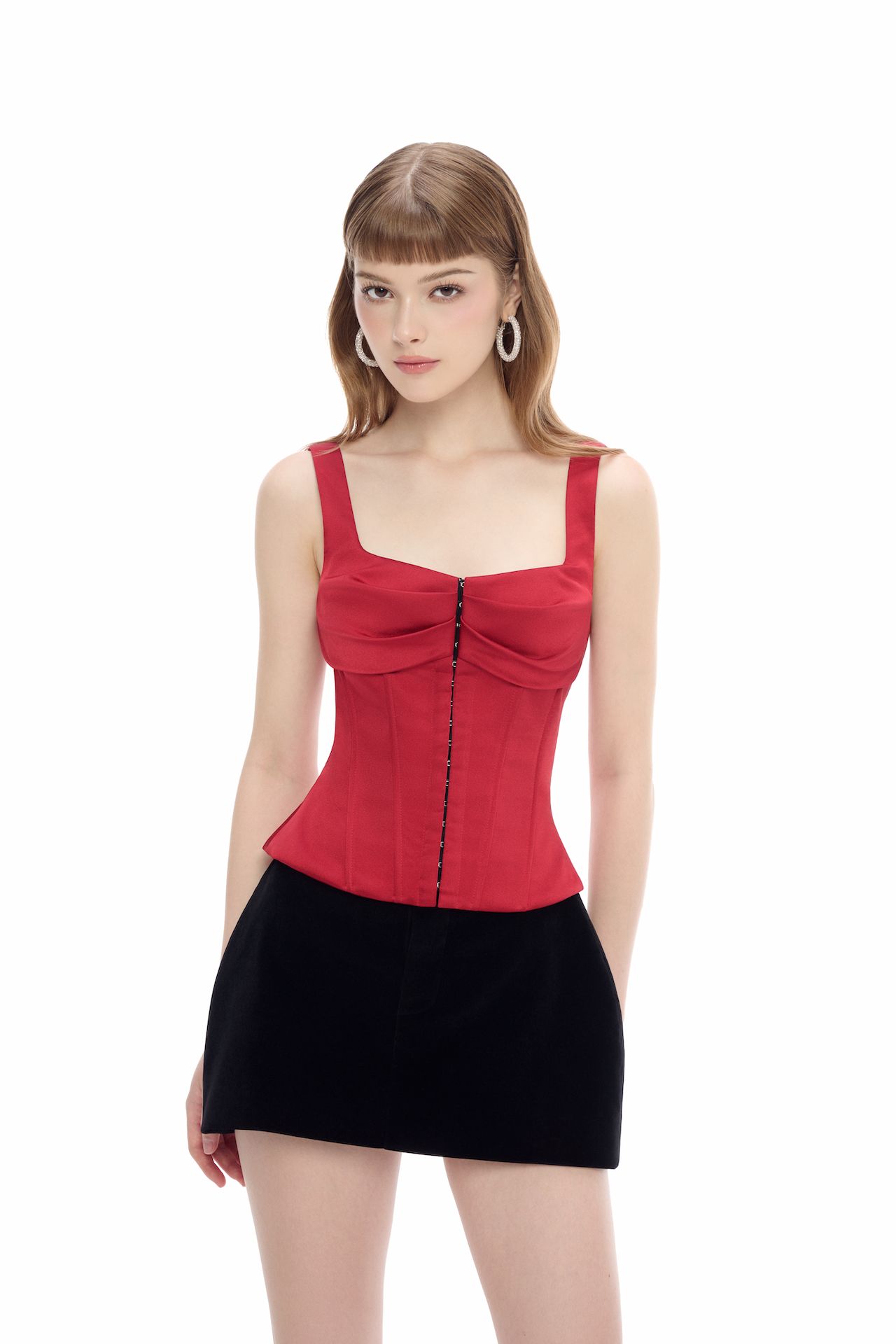 BETTY VELVET SKIRT