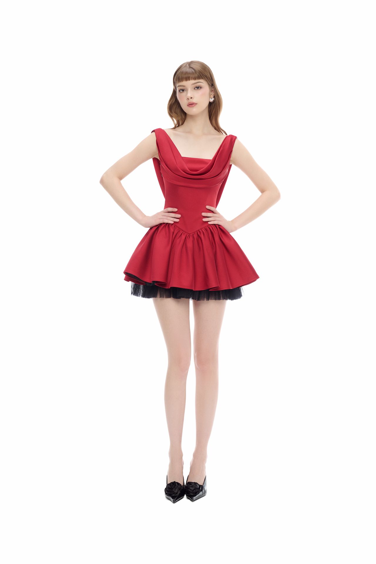 CHERIE DRESS (RED)