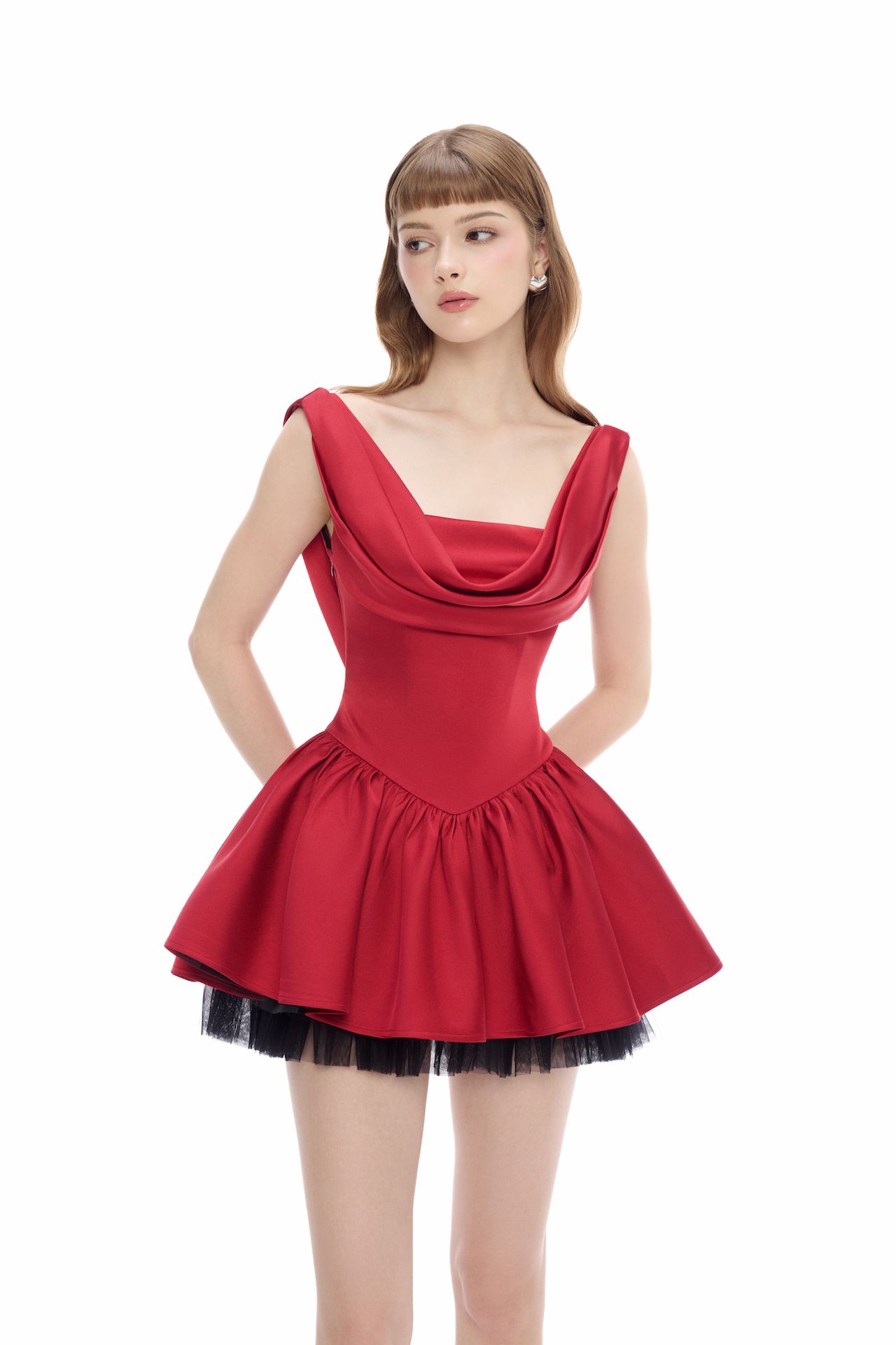 CHERIE DRESS (RED)