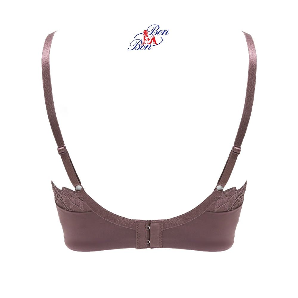 Áo lót mút mỏng, trơn, phối ren tinh tế - BV35168