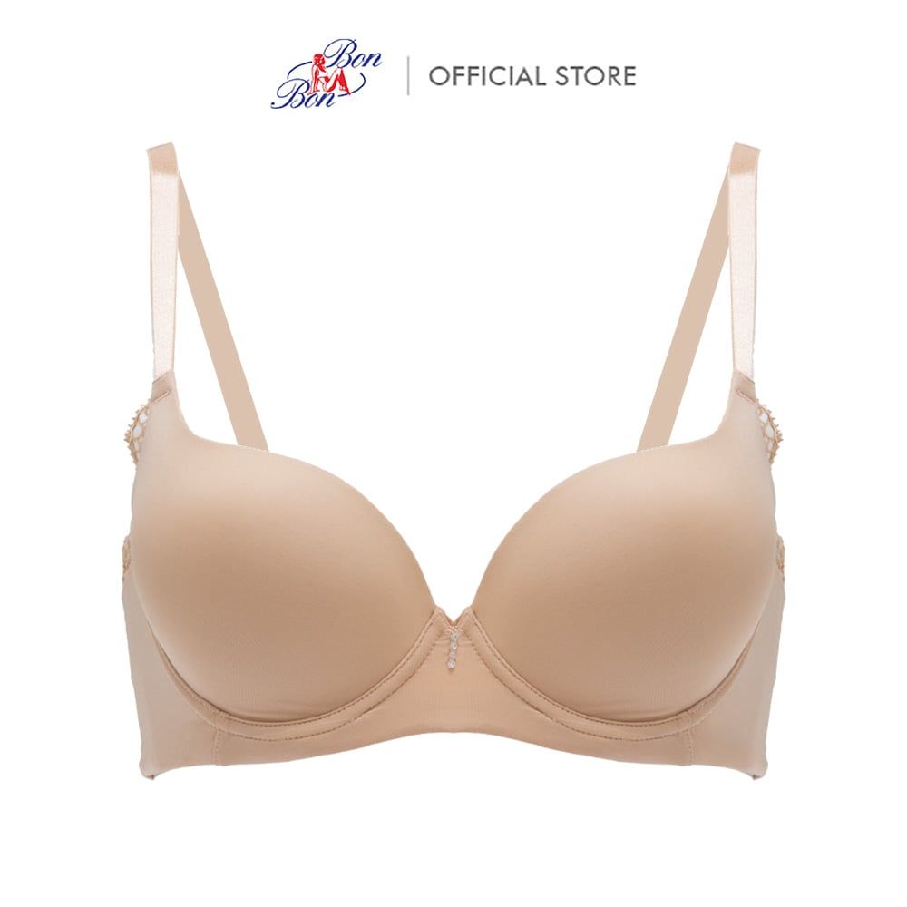 Áo lót mút mỏng, trơn, phối ren tinh tế - BV35168