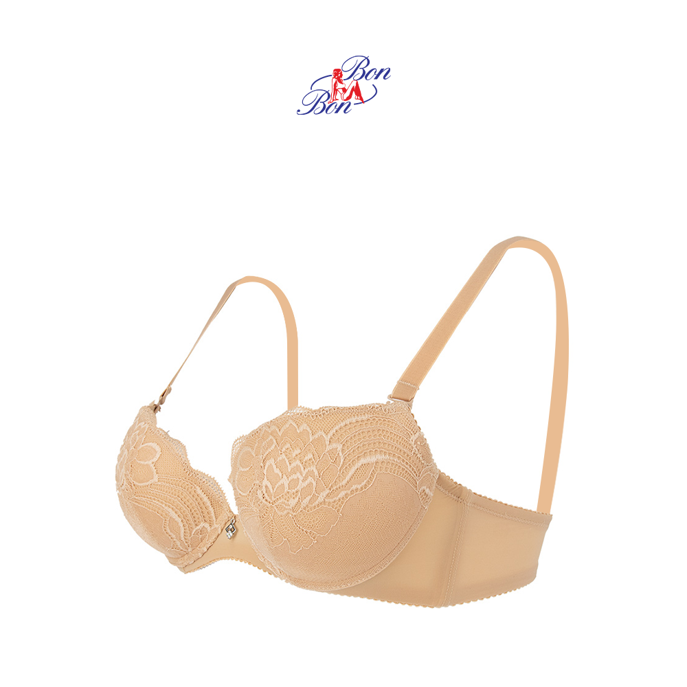Áo lót mút siêu dày, phủ ren toàn cúp - BV35132