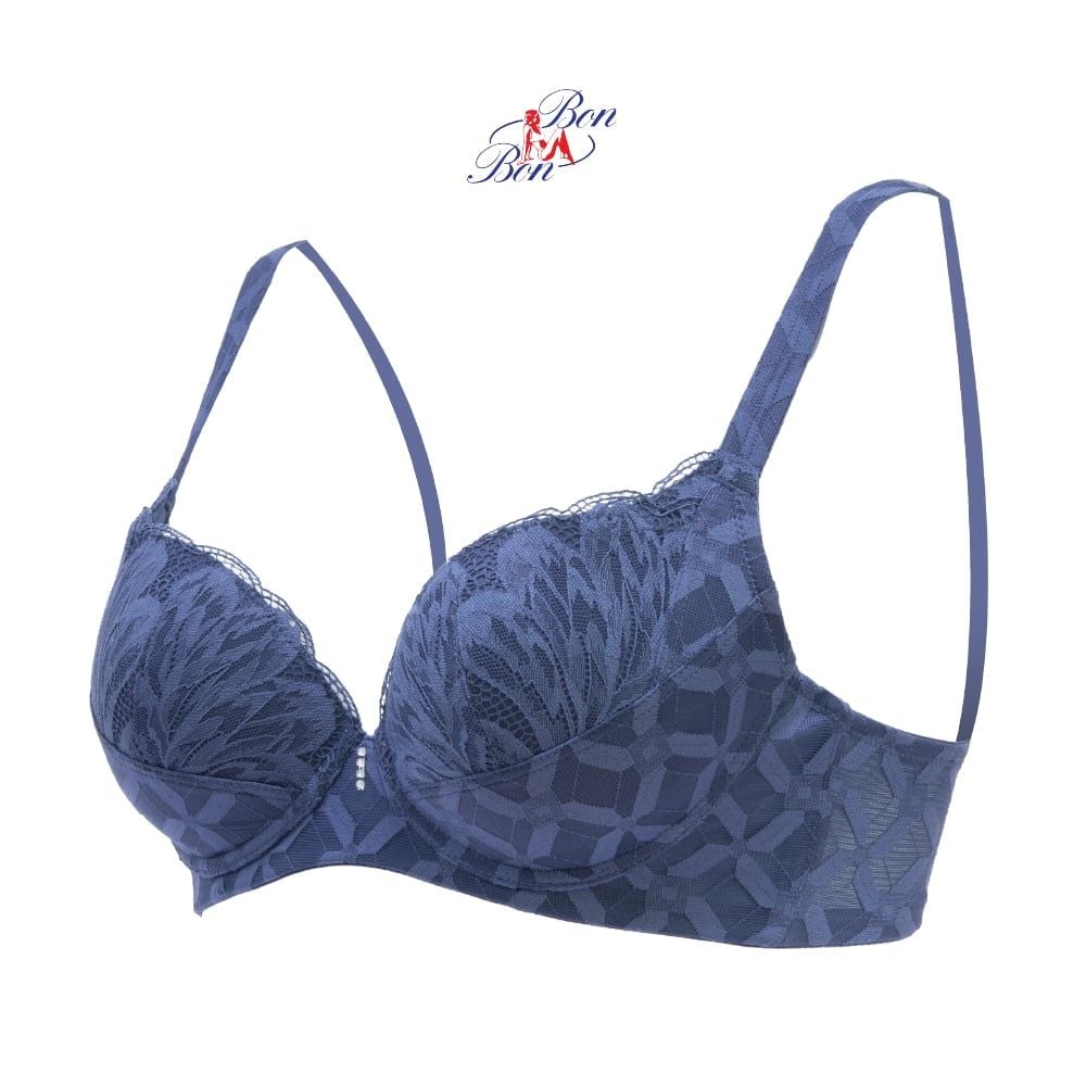 Áo mút mỏng, cúp 3/4 họa tiết - BV35155