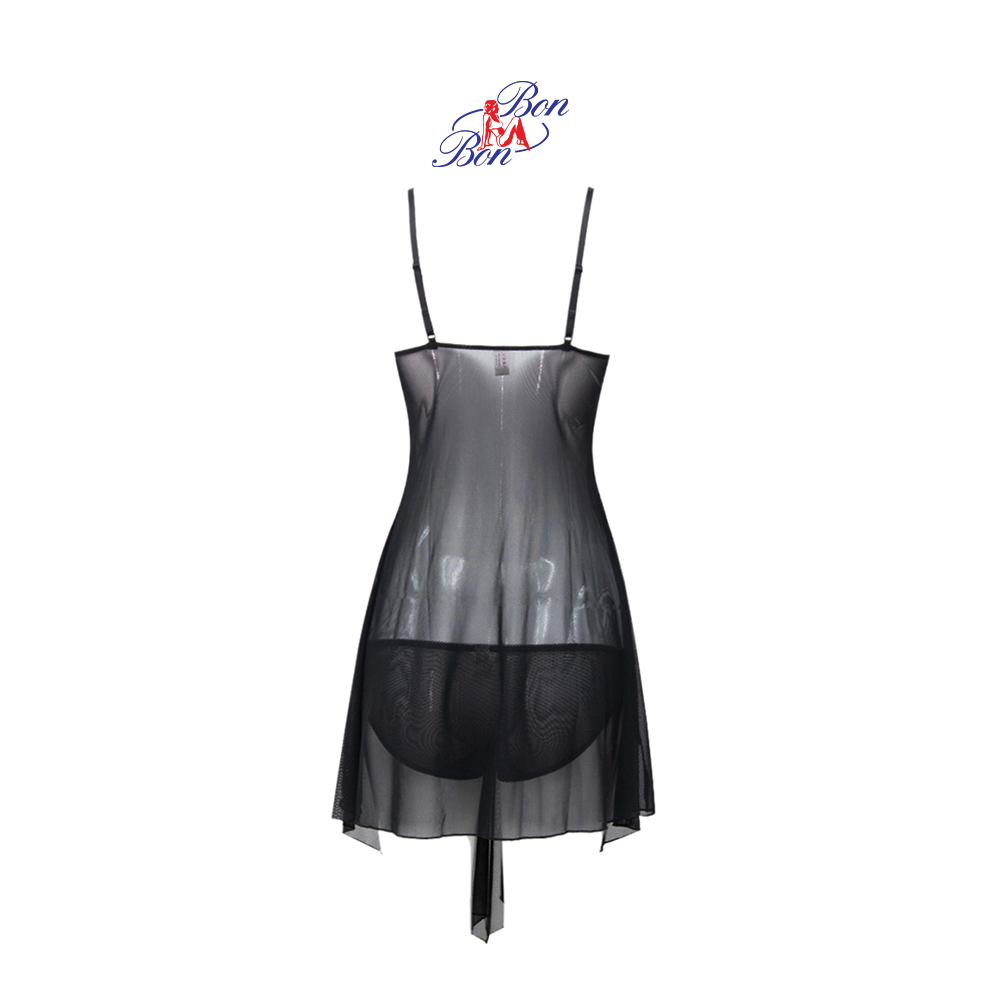 Đầm ngủ không cúp, cổ chữ V - IL9190